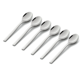 Set lingurite pentru ceai WMF Nuova, 6 piese, 13.5 cm, Cromargan&reg;