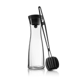 Carafa din sticla pentru apa WMF Basic, 1L, capac Cromargan®
