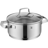 Set de 5 oale cu capac WMF Belmonte, baza TransTherm®, Cromargan®