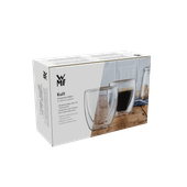 Set pahare pentru espresso WMF, 6 piese, pereti dubli, 80 ml