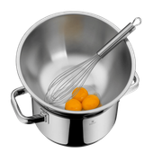 Set 4 boluri de bucatarie WMF Gourmet, 16/18/22/24 cm, Cromargan®