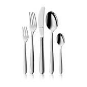 Set de tacamuri WMF Kult, 30 de piese, Cromargan protect®