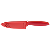 Set de 2 cutite WMF Touch, 9 - 13 cm, capace depozitare, rosu