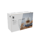 Set pahare pentru cappuccino WMF, 6 piese, pereti dubli, 250 ml