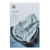Prosop WMF, 40x50 cm, compatibil cu masina de spalat vase, alb & gri