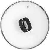 Capac de sticla pentru oala WMF Click & Serve, 26 cm, Cromargan®
