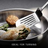 Spatula cu fante WMF Profi Plus, 32 cm, Cromargan®