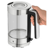 Fierbator WMF Lono, 3000 W, 1.7 L, filtru de apa detasabil, Cromargan®