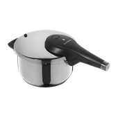 Set 2 oale sub presiune WMF Perfect Premium, 4.5L si 3L, Cromargan®