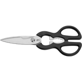 Set de 4 cutite si foarfeca WMF Grand Class, suport inclus