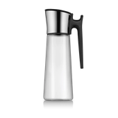 Carafa din sticla pentru apa WMF Basic, 1.5L, cu maner, negru