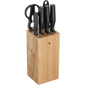 Set cutite si suport WMF Impulse, 7 piese, foarfeca inclusa, inox Set cutite si suport WMF Impulse, 7 piese, foarfeca inclusa, inox