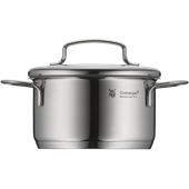 Oala joasa cu capac WMF Mini, 12 cm, 0.7L, Cromargan&reg;, argintiu