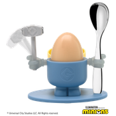 Suport pentru oua WMF Minions, lingurita inclusa Cromargan®