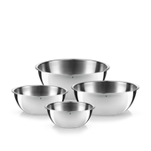 Set 4 boluri de bucatarie WMF Gourmet, 16/18/22/24 cm, Cromargan®