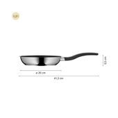 Tigaie WMF Devil, 20 cm, inductie, baza TransTherm&reg;, Cromargan&reg;
 