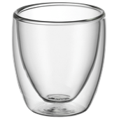 Set 2 pahare cu perete dublu pentru espresso WMF Kult, sticla