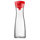 Carafa din sticla pentru apa WMF Basic, 1L, capac Cromargan®