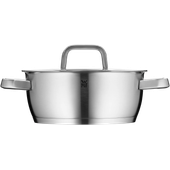 Oala joasa cu capac WMF Iconic, 22 cm, Cromargan&reg;, inductie