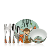 Set tacamuri copii WMF Forest Friends, 6 piese, portelan, Cromargan®
 