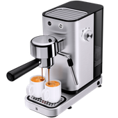 Espressor manual WMF Lono, 15 bari, duza cappuccino, argintiu