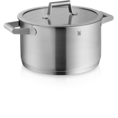 Set de 5 oale cu capac WMF Comfort Line, inductie, mat, Cromargan®