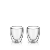 Set 2 pahare cu perete dublu pentru espresso WMF Kult, sticla