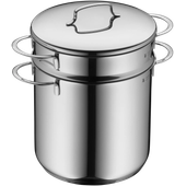Oala pentru paste WMF Mini, 18 cm, 3L, Cromargan&reg;, argintiu
