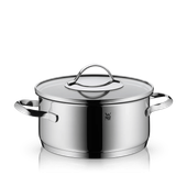 Cratita cu capac WMF Aparto, 20 cm, Cromargan®, TransTherm®, inductie