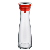 Carafa din sticla pentru apa WMF Basic, 1L, capac Cromargan®