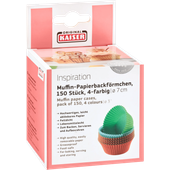 Set 150 forme pentru briose KAISER Inspiration, 7 cm, multicolor