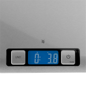Cantar de bucatarie WMF, 5 kg, functie tara, otel inoxidabil, 
