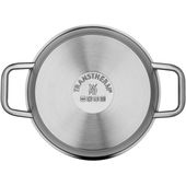 Oala joasa cu capac WMF Iconic, 22 cm, Cromargan&reg;, inductie