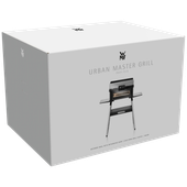 Gratar electric WMF Profi Plus Urban Master, 3000W, placi aluminiu