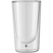 Set de 2 pahare pentru Latte Macchiato WMF Kineo, pereti dubli, transparent
