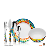 Set de tacamuri si vesela pentru copii WMF Paw Patrol, ceramica - inox