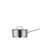 Cratita cu capac WMF Mini, 16 cm, 1.2L, Cromargan®, argintiu