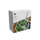 Bol din portelan cu set tacamuri pentru salata WMF Nuova, Cromargan®