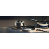Capac de sticla WMF Click&Serve, 28 cm, maner tip fluture