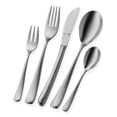 Set de tacamuri WMF Vision, 30 de piese, Cromargan protect®