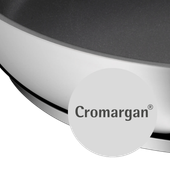 Set 2 tigai WMF PermaDur Advance, 24 & 28 cm, inductie, Cromargan®