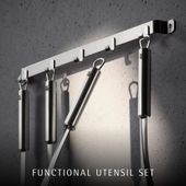 Set de ustensile WMF Profi Plus, 6 piese, Cromargan®