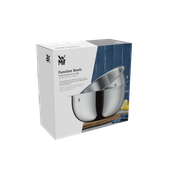 Set 2 boluri de bucatarie WMF Gourmet, Cromargan®, 3L si 4L, argintiu