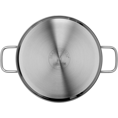 Oala joasa cu capac WMF Diadem Plus, 24 cm, 4.2L, inductie, Cromargan®
