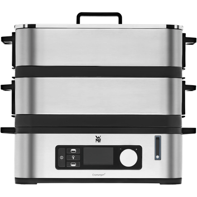 Aparat de gatit cu abur WMF KitchenMinis, 900 W, 4.3 L, Cromargan®