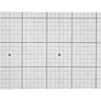 Prosop WMF, 40x50 cm, compatibil cu masina de spalat vase, alb & gri
