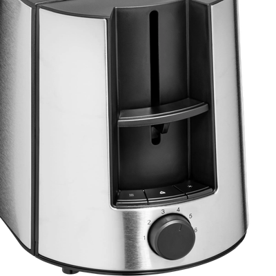 Prajitor de paine WMF Bueno Pro, 870W,6 trepte de rumenire, Cromargan®