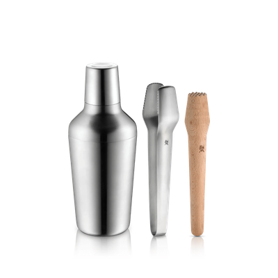 Set shaker cu accesorii WMF Clever&More, 5 piese, Cromargan®