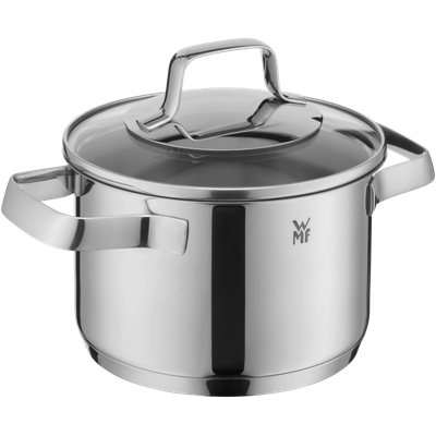 Set de 5 oale cu capac WMF Belmonte, baza TransTherm®, Cromargan®