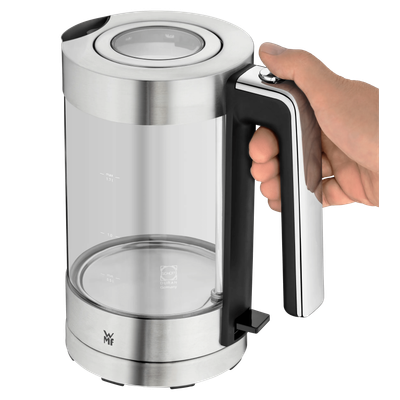 Fierbator WMF Lono, 3000 W, 1.7 L, filtru de apa detasabil, Cromargan®